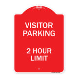 Visitor Parking Sign Visitor Parking 2 Hour Limit