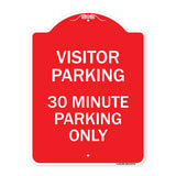 Visitor Parking 30 Minute Parking Only