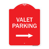 Valet Parking with Right Arrow