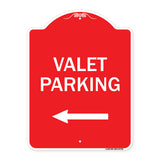Valet Parking with Left Arrow
