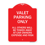 Valet Parking Only All Others Towed