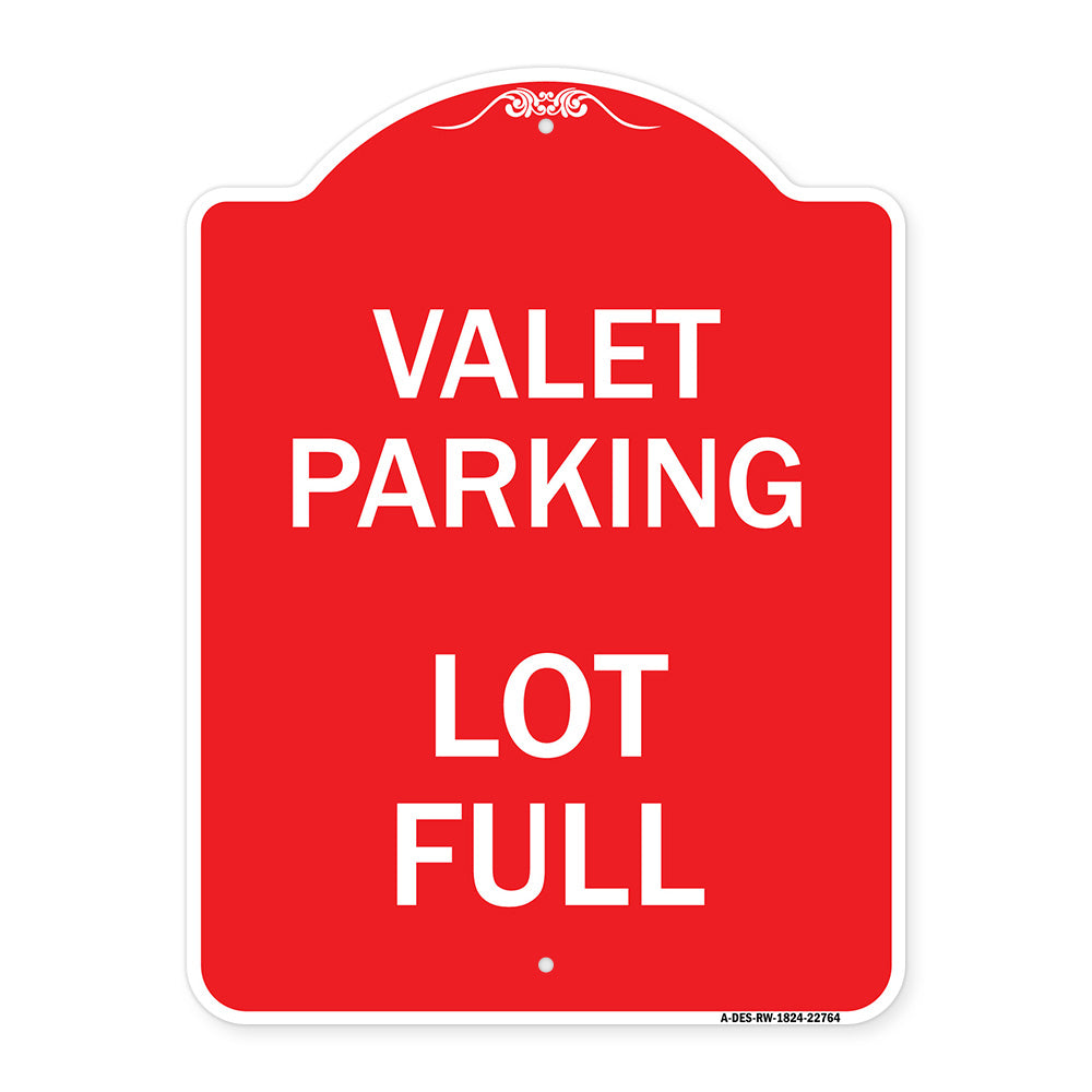 Valet Parking Lot Full