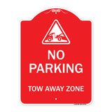 Tow Away Zone with Graphic
