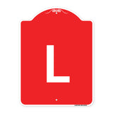 Sign with Letter L