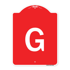 Sign with Letter G