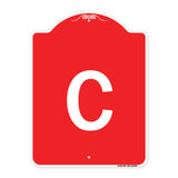 Sign with Letter C
