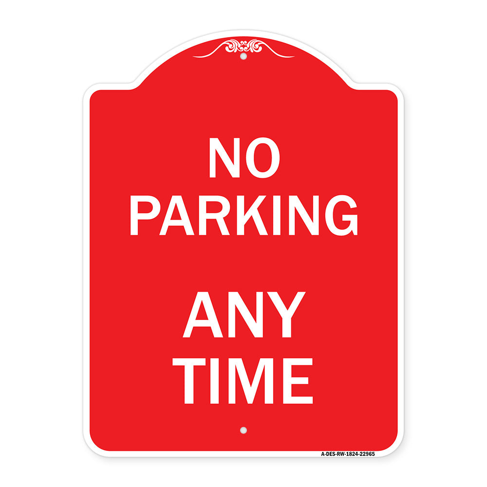 No Parking Anytime