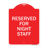 Reserved Parking for Night Staff