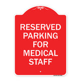 Reserved Parking for Medical Staff