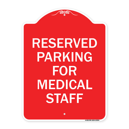 Reserved Parking for Medical Staff