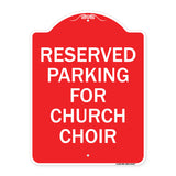 Reserved Parking for Church Choir