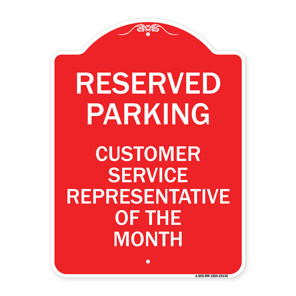 Reserved Parking Customer Service Representative of the Month