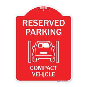 Reserved Parking Compact Vehicle