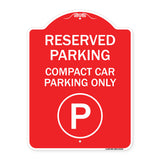 Reserved Parking - Compact Car Parking Only (With Parking Symbol)