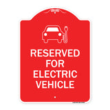 Reserved for Electric Vehicle (With Graphic)