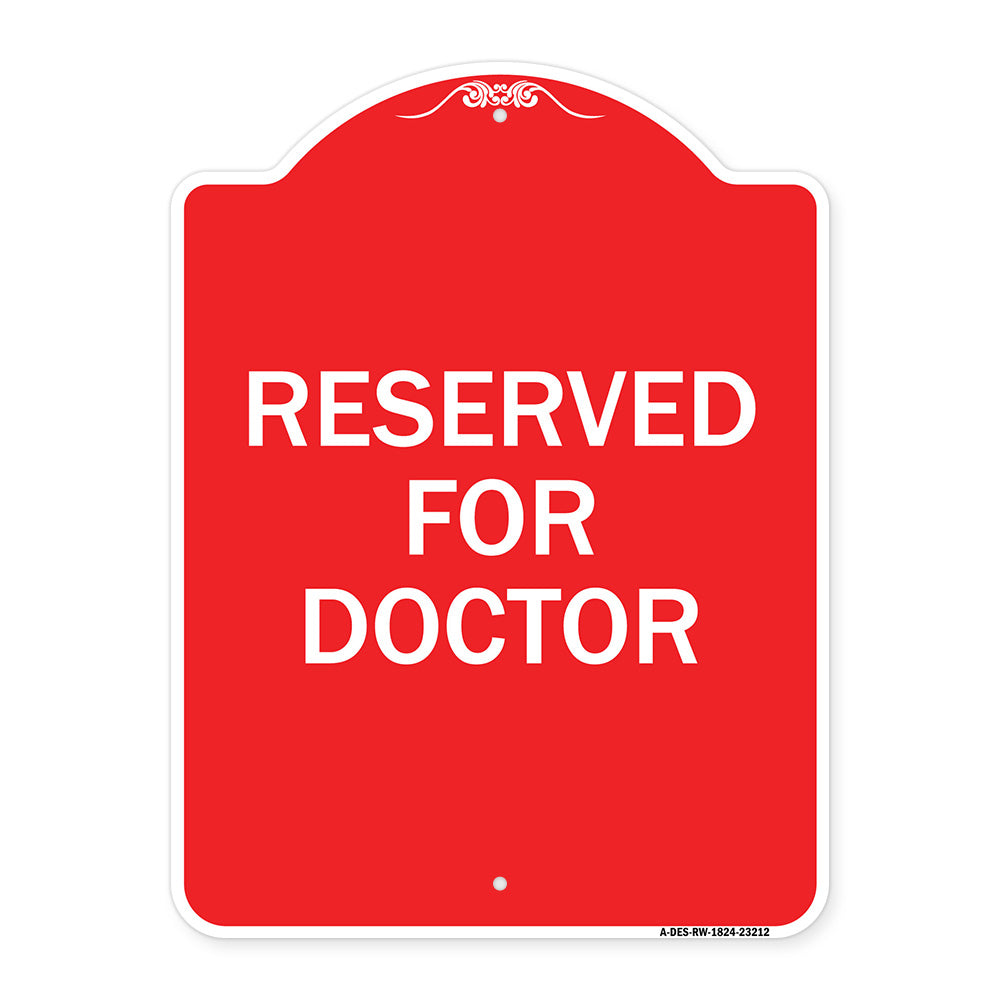 Reserved for Doctor