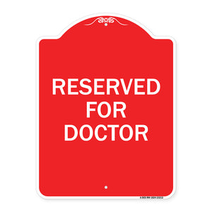 Reserved for Doctor