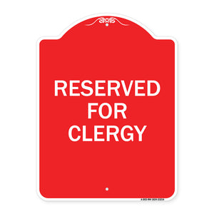 Reserved for Clergy