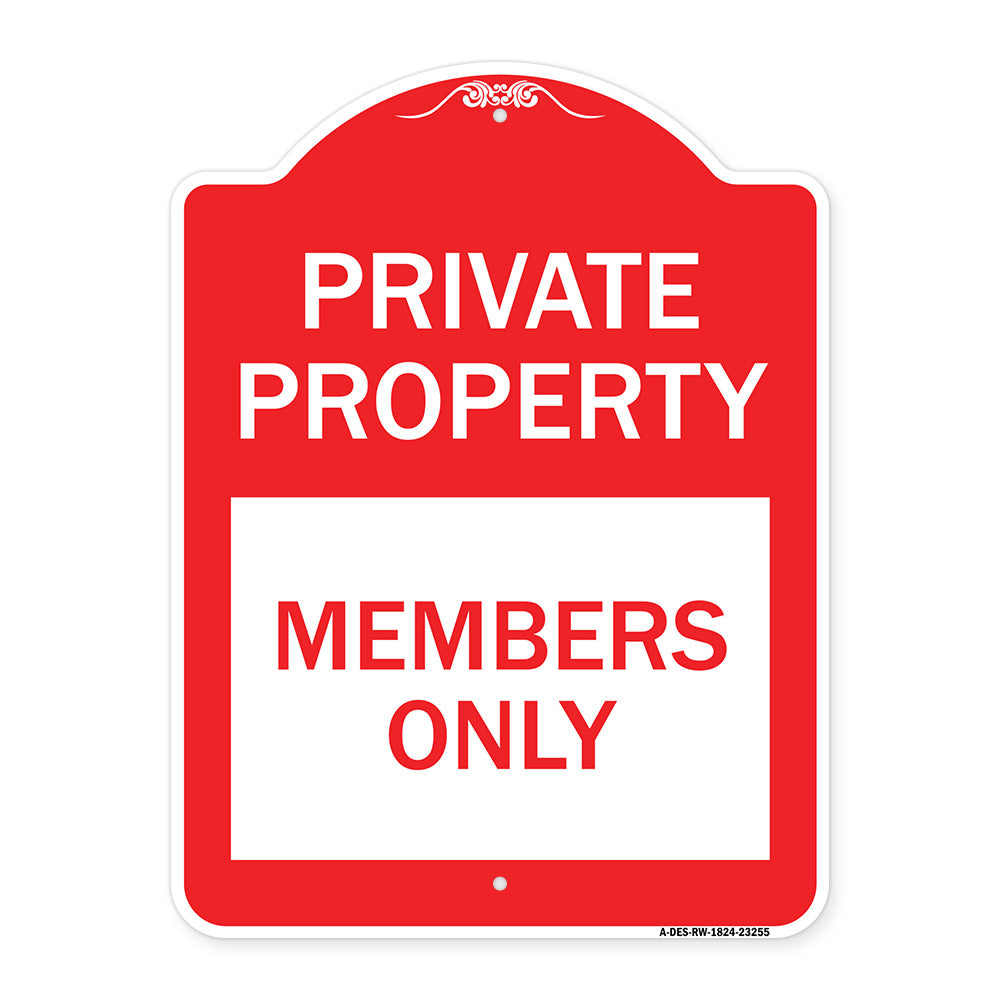 Private Parking Members Only