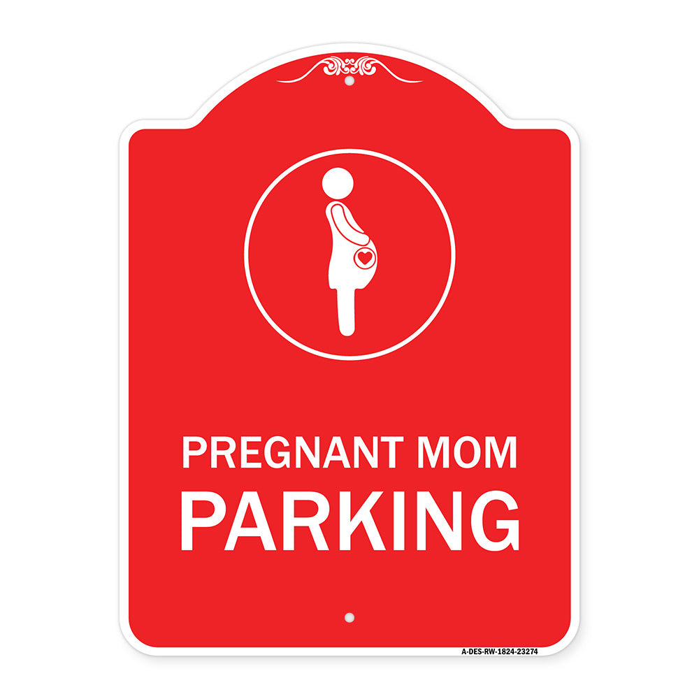 Pregnant Mom Parking (With Graphic)