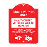 Permit Parking Only Unauthorized Vehicles Will Be Ticketed Vehicles Without Permits Will Be Towed (With Graphic)