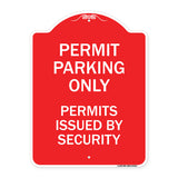 Permit Parking Only Permits Issued by Security