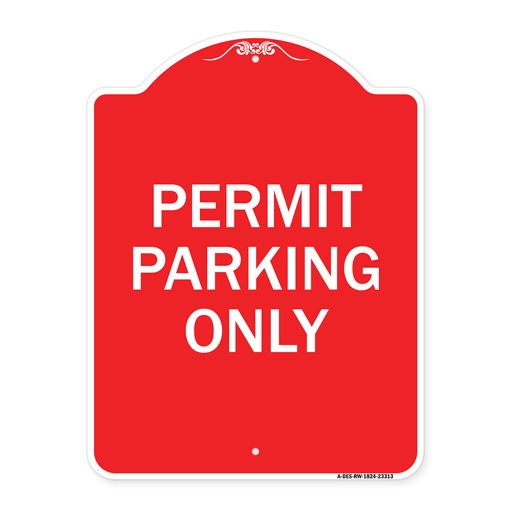Permit Parking Only