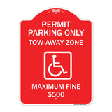 Permit Parking Only Tow-Away Zone Maximum Fine