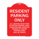 Parking Sign Resident Parking Only