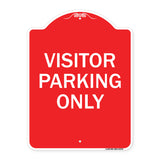 Parking Reserved Sign Visitor Parking Only