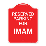 Parking Reserved for Imam