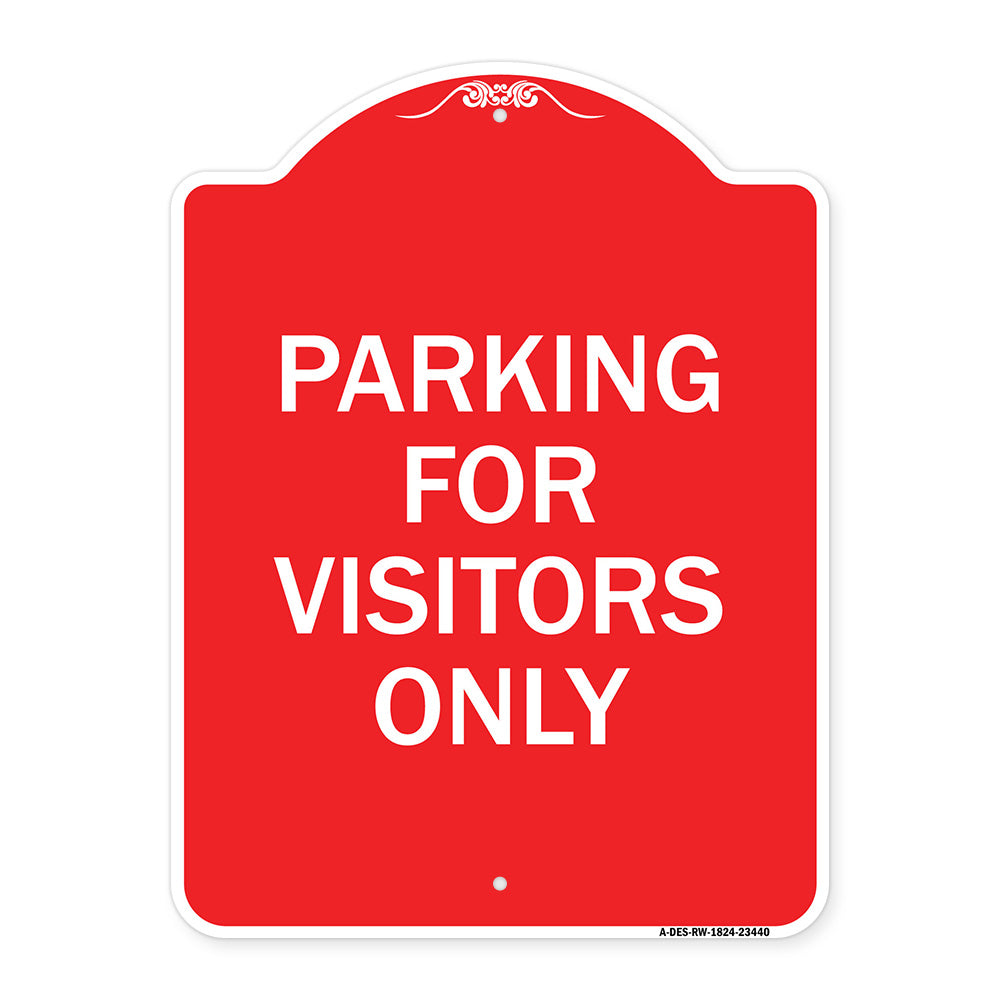 Parking for Visitors Only
