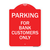Parking for Bank Customers Only