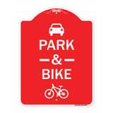 Park & Ride (With Bicycle Graphic
