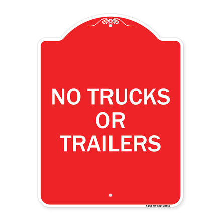 No Trucks or Trailers