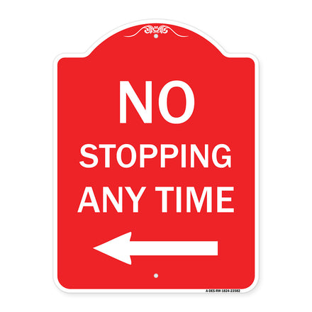 No Stopping Anytime with Arrow