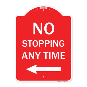 No Stopping Anytime with Arrow