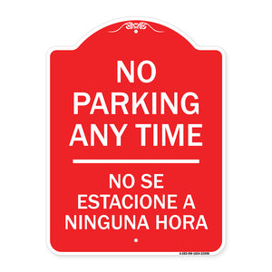 No Se Estacione a Ninguna Hora