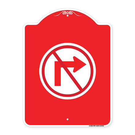 No Right Turn (Graphic Only)