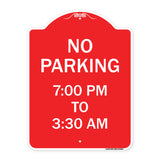 No Parking 7-00 Am to 3-30 Pm