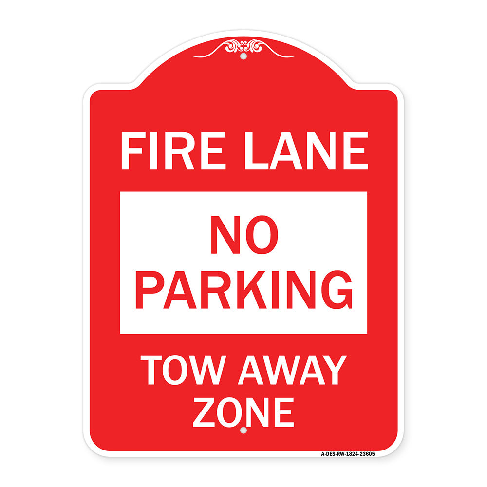 No Parking Tow-Away Zone