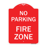 No Parking Fire Zone