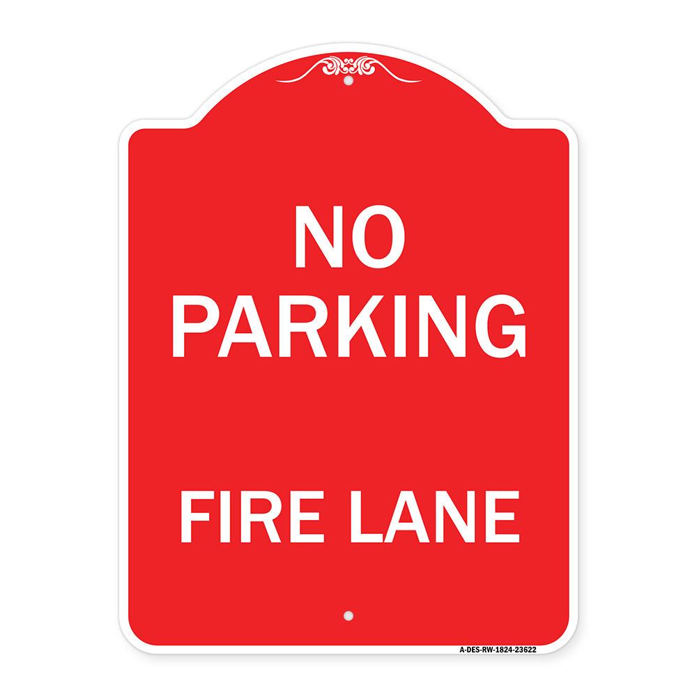 No Parking Fire Lane