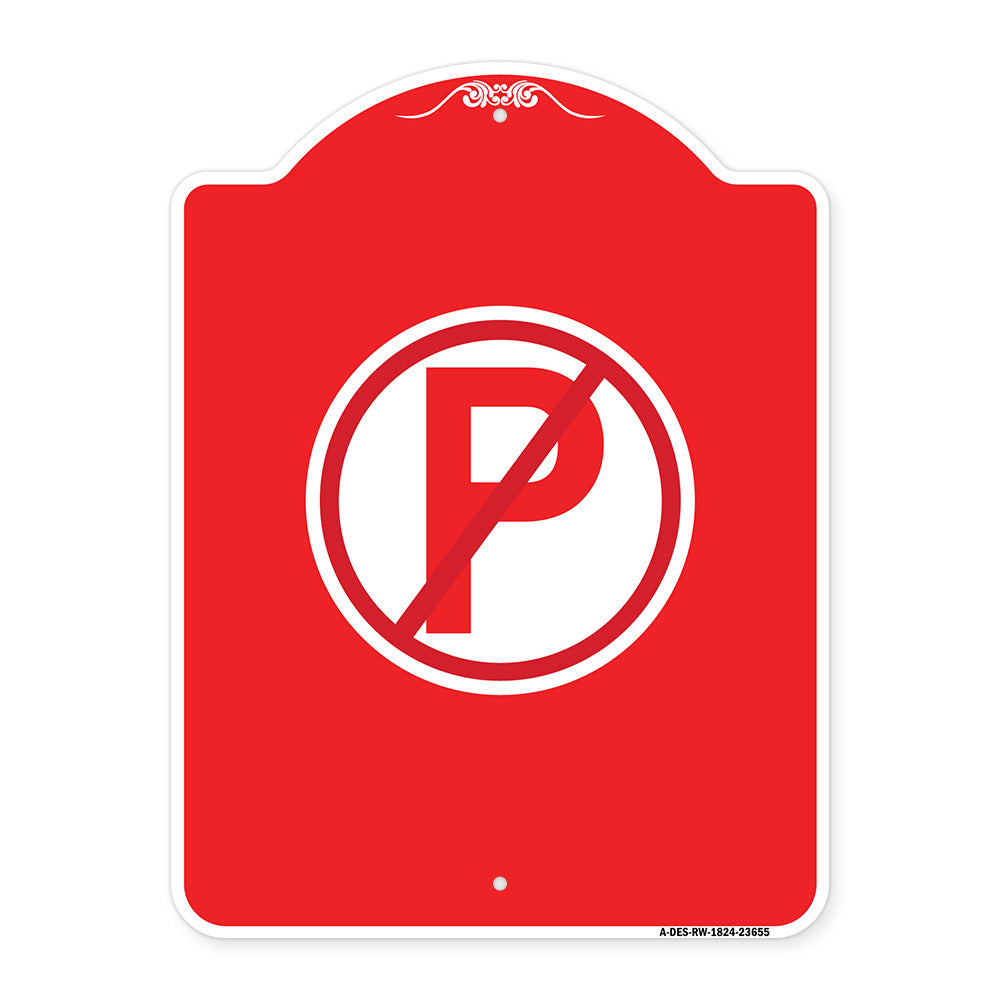 No Parking Symbol
