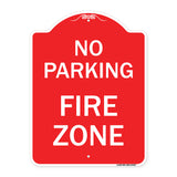 No Parking Sign No Parking Fire Zone