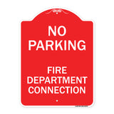 No Parking Sign No Parking - Fire Department Connection