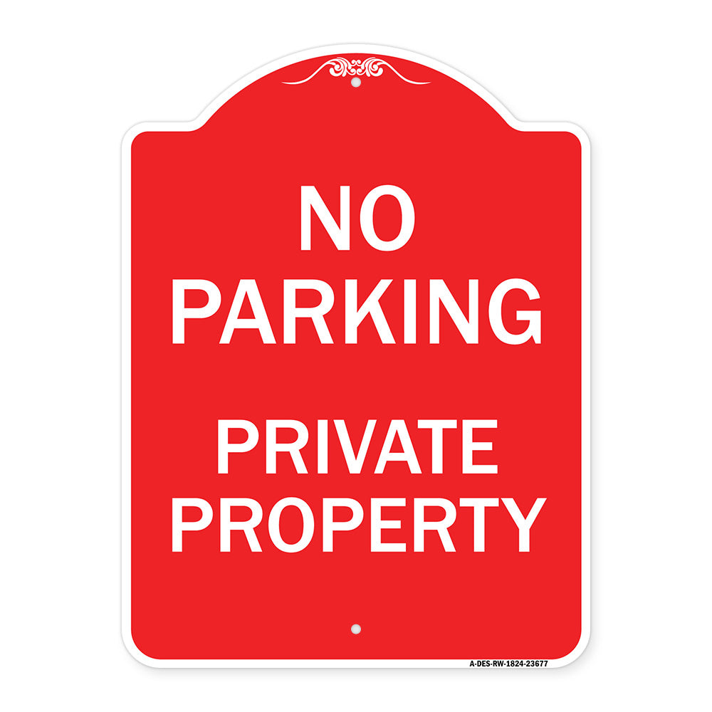 No Parking Private Property