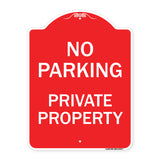 No Parking Private Property