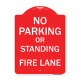 No Parking or Standing Fire Lane