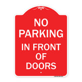 No Parking in Front of Doors